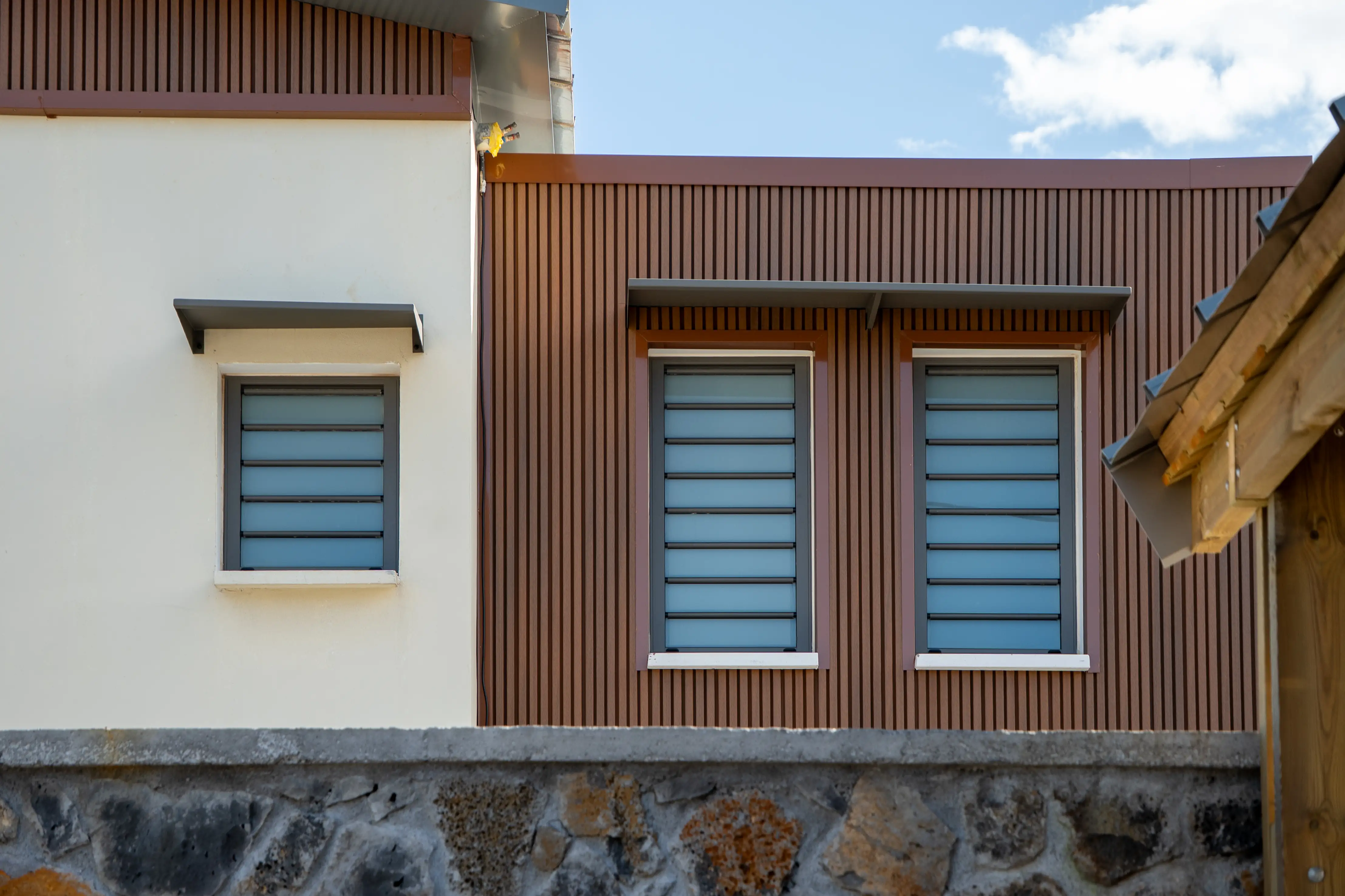 Jalousie aluminium à La Réunion